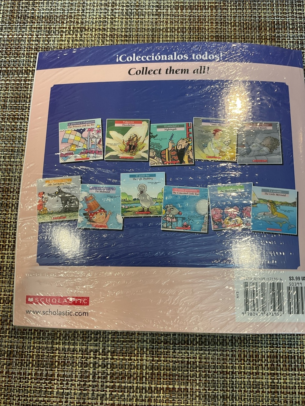 Scholastic en español Story Pack - 8 books+8 cds. Bilingual - Picture 2 of 2